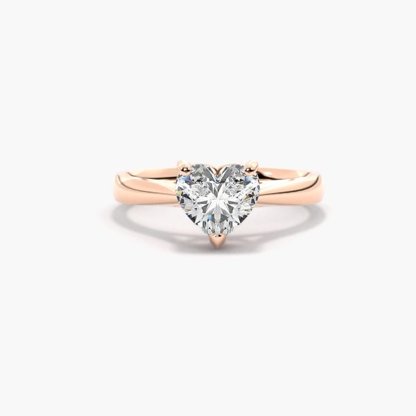 Amelia Heart Lab Diamond Ring - Image 3