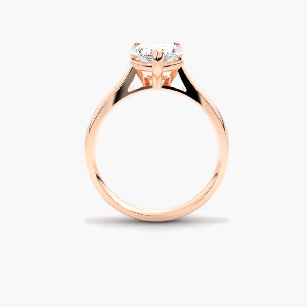 Amelia Heart Lab Diamond Ring - Image 2