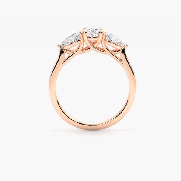 Daisy Oval Lab Diamond Ring - Image 2