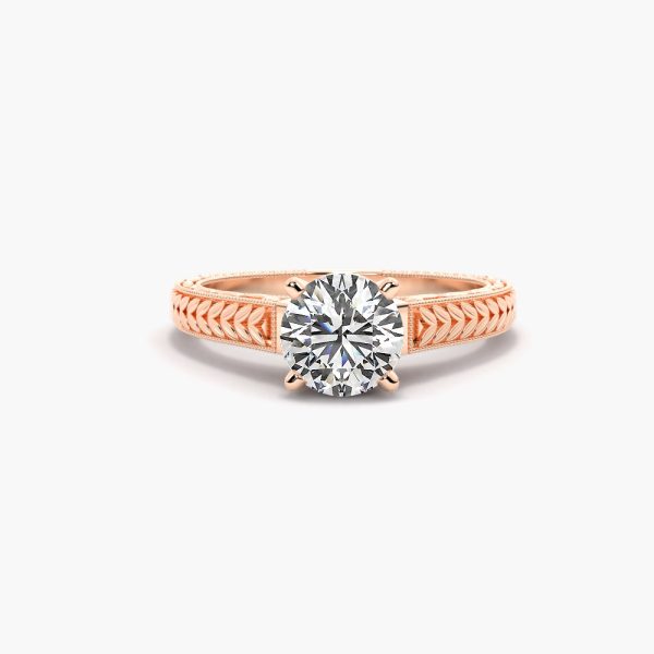 Evelyn Round Lab Diamond Ring - Image 3