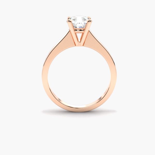 Evie Round Lab Diamond Ring - Image 2