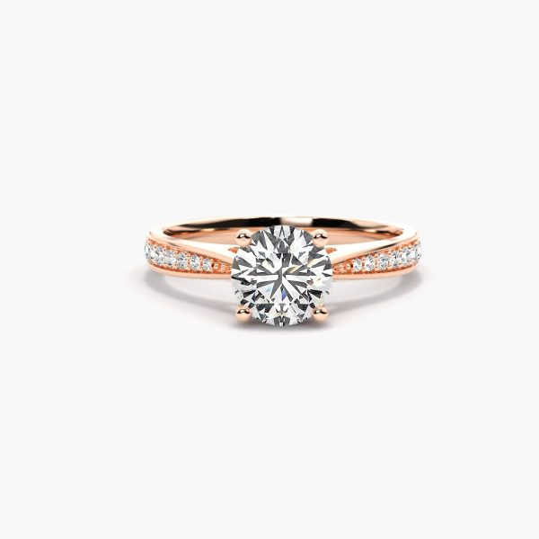 Freya Round Lab Diamond Ring - Image 3