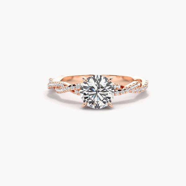 Ivy Round Lab Diamond Ring - Image 3