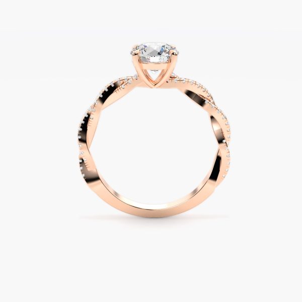 Ivy Round Lab Diamond Ring - Image 2