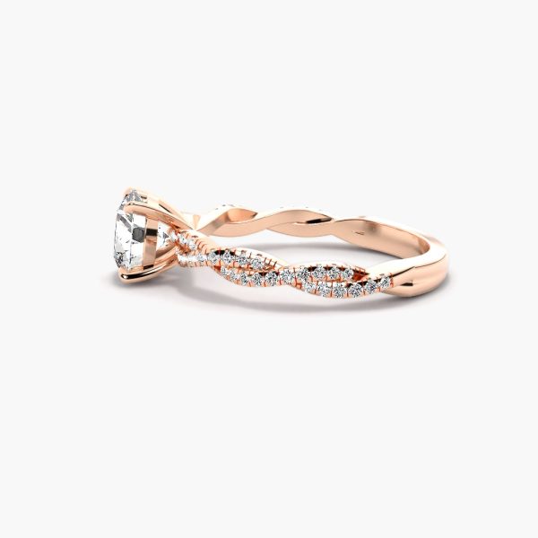 Ivy Round Lab Diamond Ring