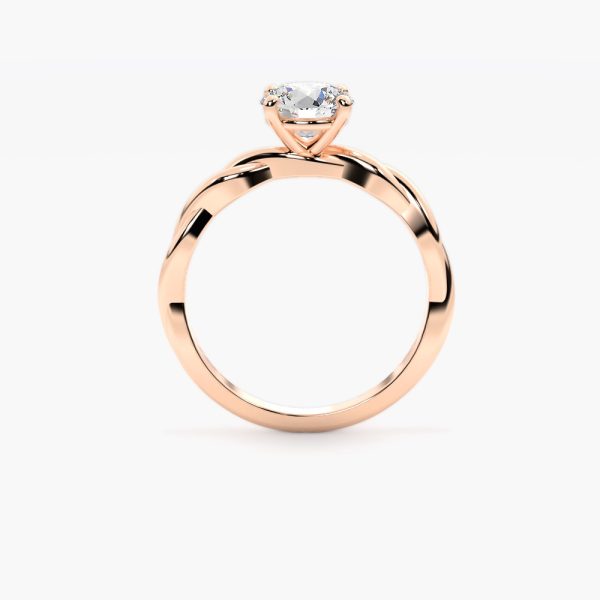 Rosie Round Lab Diamond Ring - Image 2