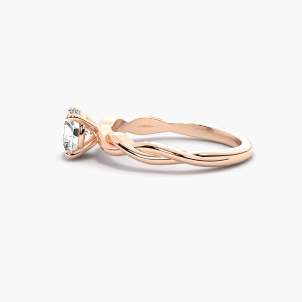 Rosie Round Lab Diamond Ring