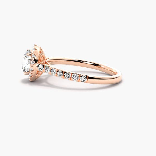 Sienna Round Lab Diamond Ring